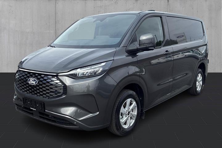 Grå Ford E-Transit Custom 320 L1 fra 2026