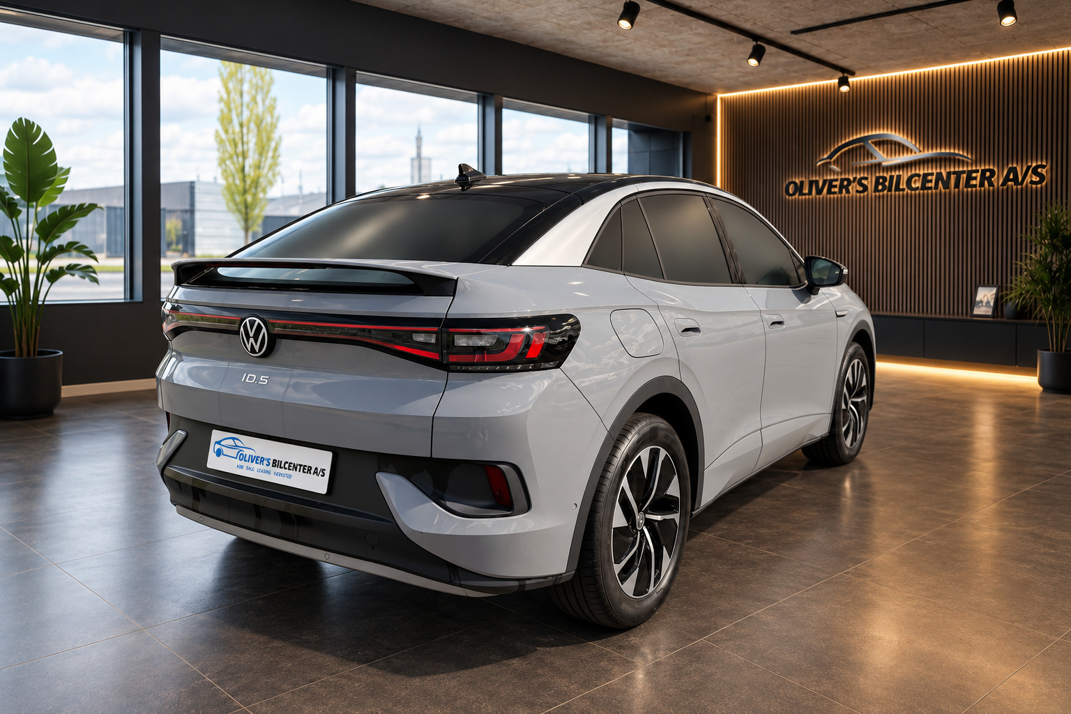 Grå VW ID.5 fra 2022