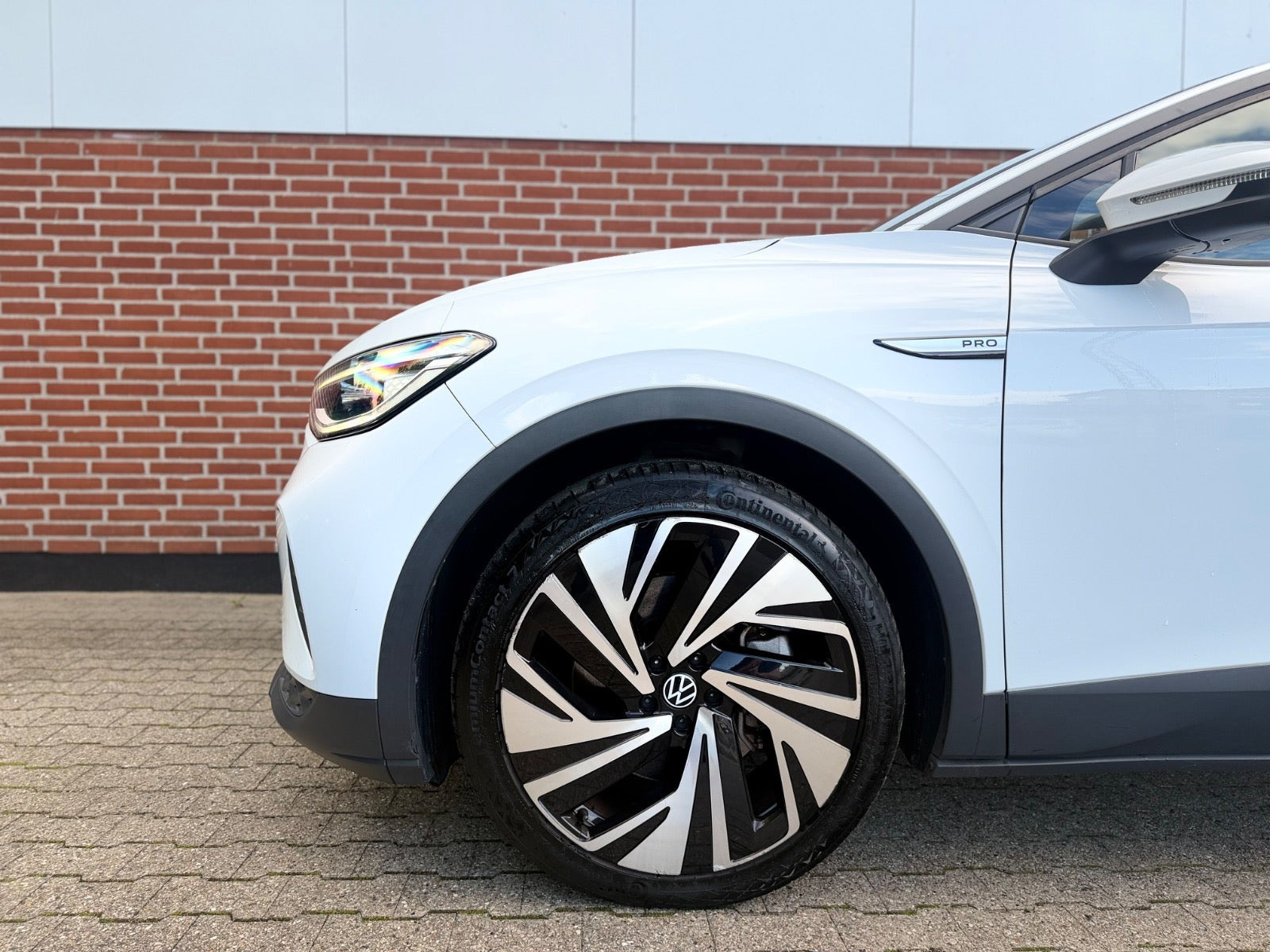 Hvid VW ID.4 fra 2021