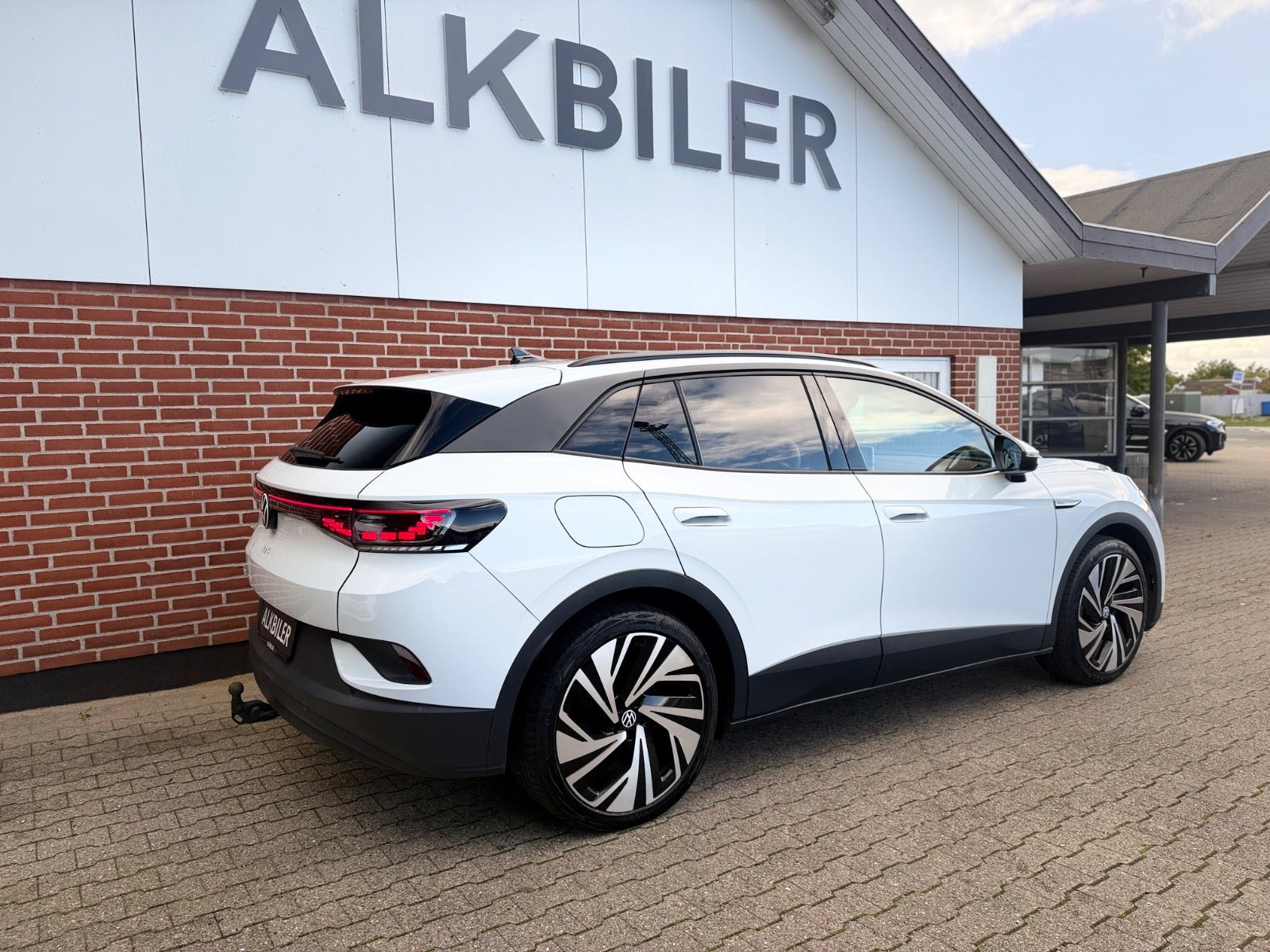 Hvid VW ID.4 fra 2021