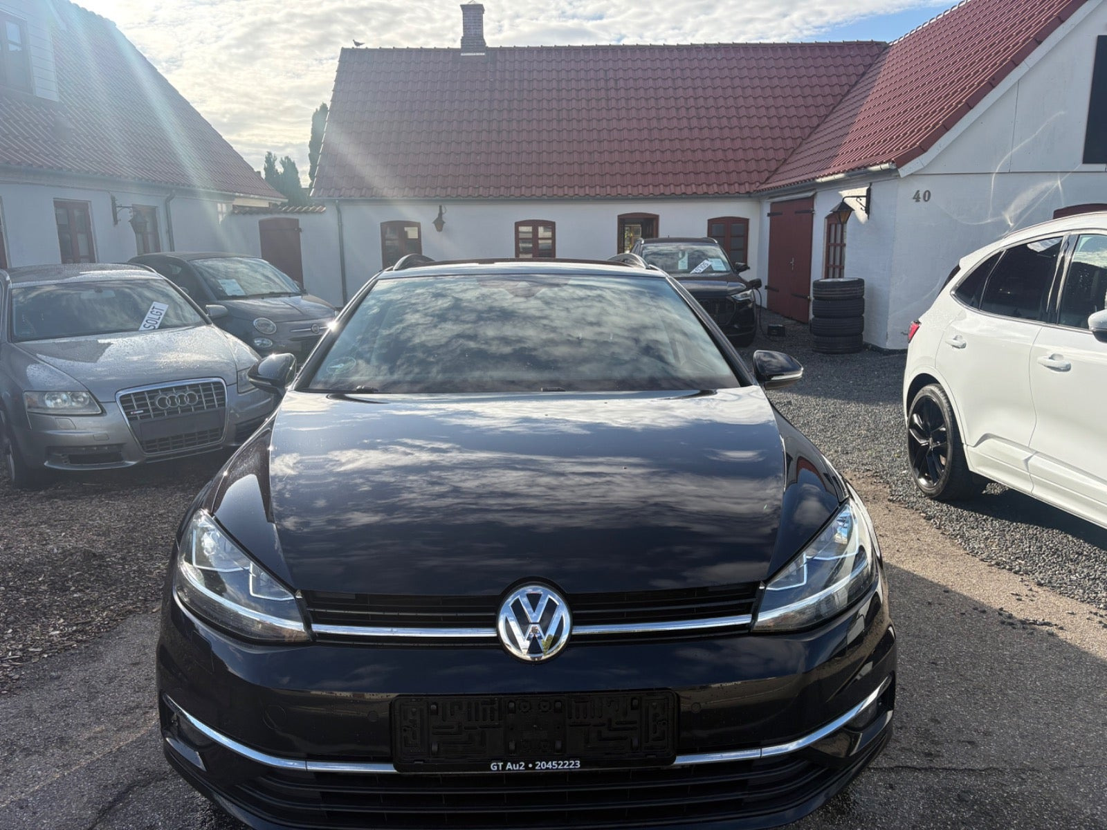 Sort VW Golf VII fra 2019