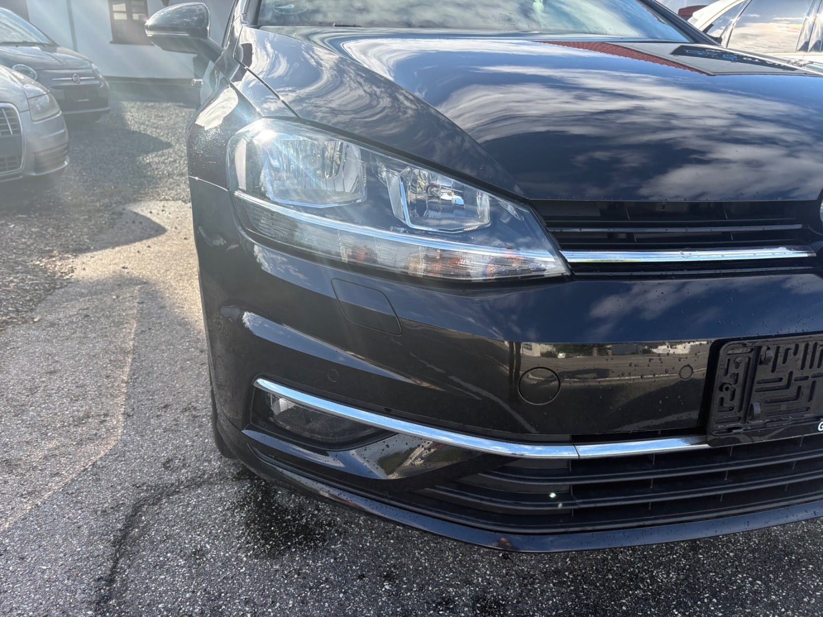 Sort VW Golf VII fra 2019