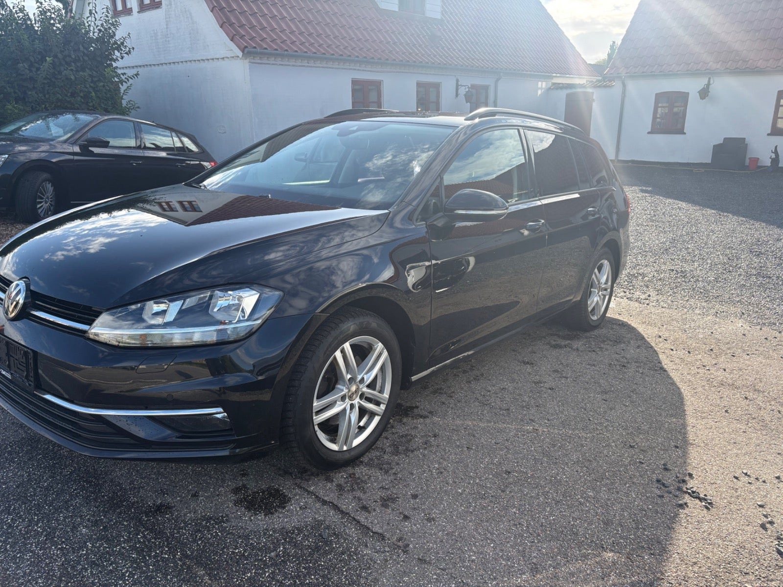 Sort VW Golf VII fra 2019