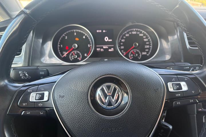 Sort VW Golf VII fra 2019