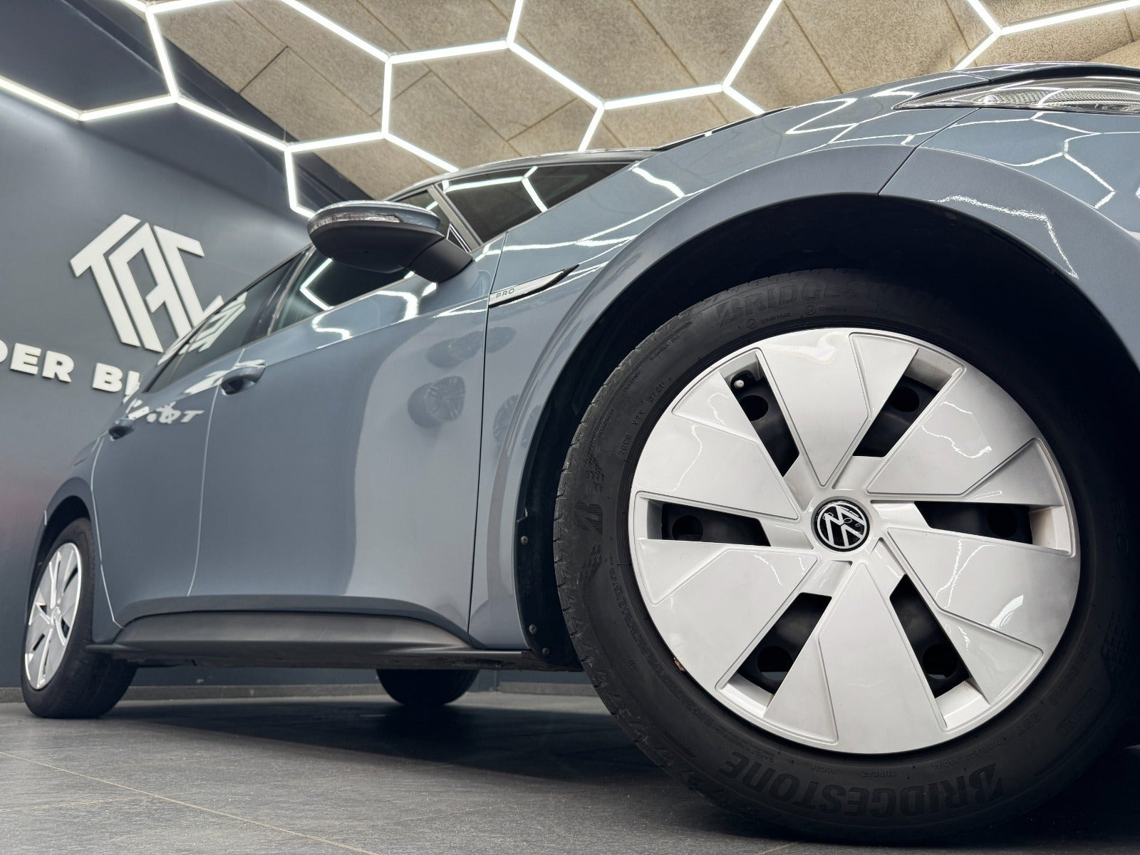 Blå VW ID.3 fra 2021