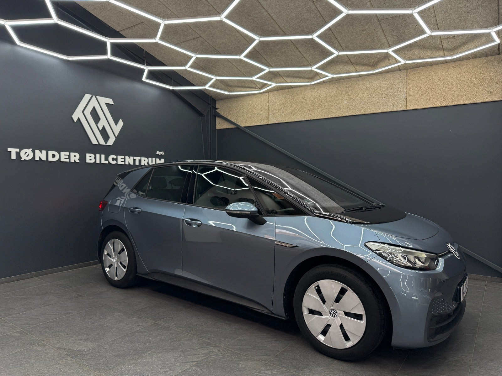 Blå VW ID.3 fra 2021
