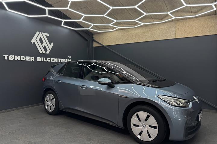 Blå VW ID.3 fra 2021