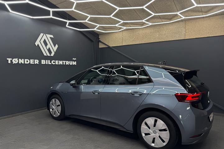 Blå VW ID.3 fra 2021