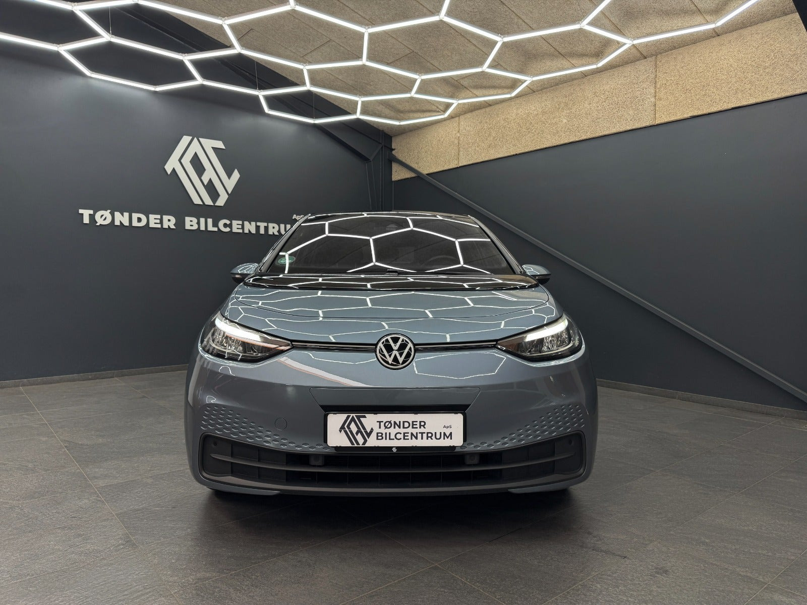 Blå VW ID.3 fra 2021