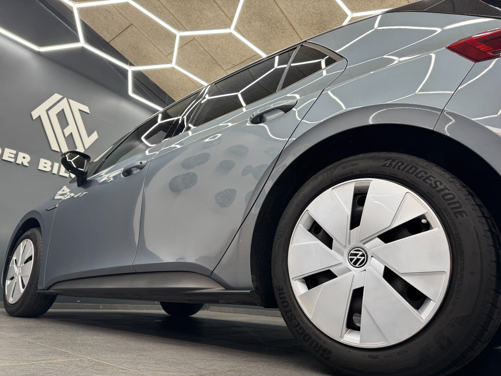 Blå VW ID.3 fra 2021