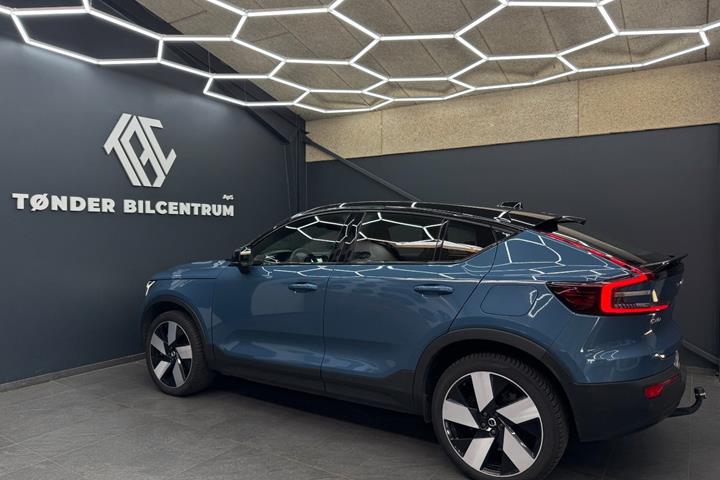 Grøn Volvo C40 fra 2022