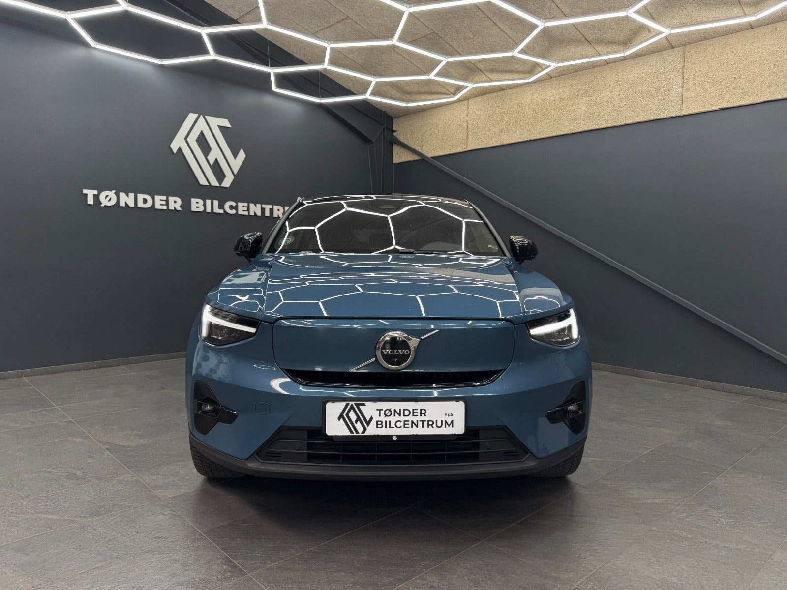 Grøn Volvo C40 fra 2022