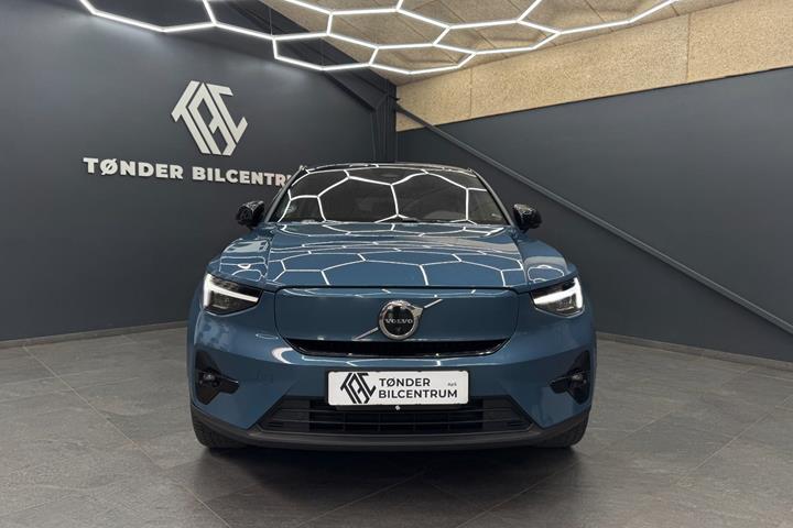 Grøn Volvo C40 fra 2022