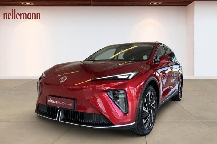 Rød MG MGS6 fra 2026