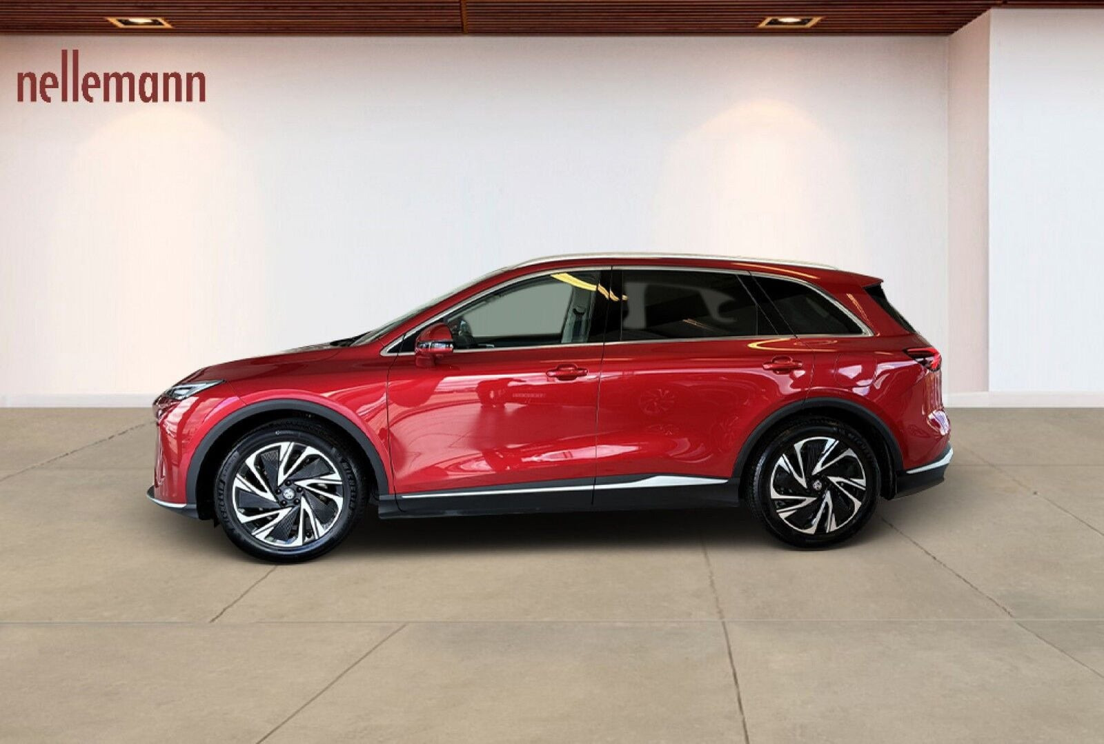 Rød MG MGS6 fra 2026