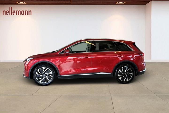 Rød MG MGS6 fra 2026