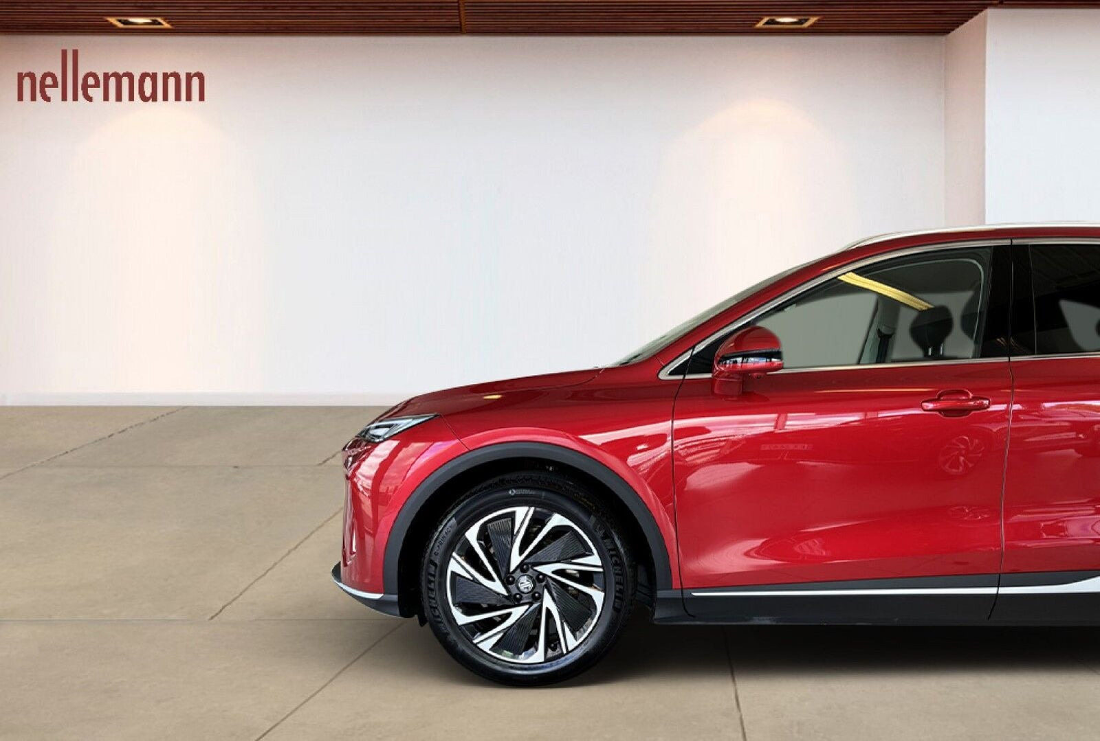 Rød MG MGS6 fra 2026