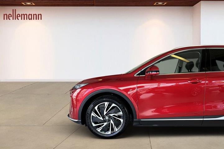 Rød MG MGS6 fra 2026