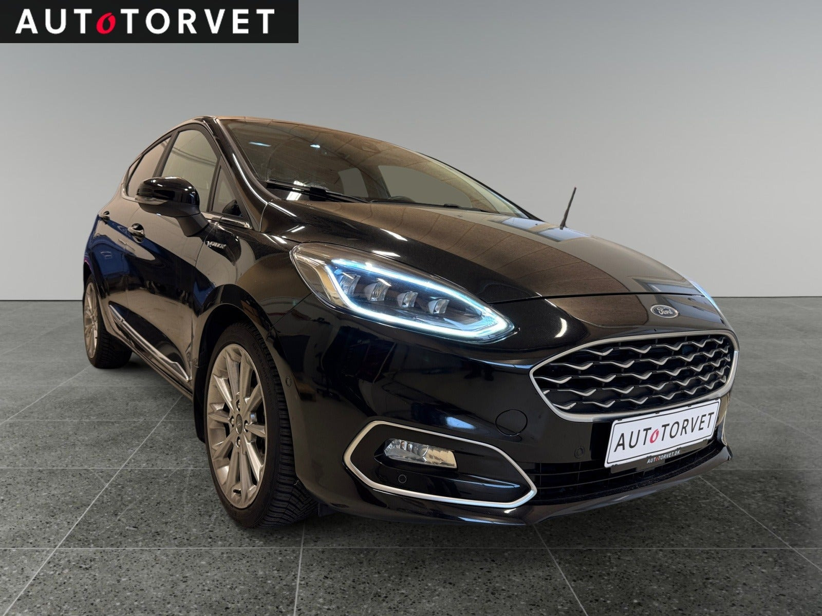 Sort Ford Fiesta fra 2018