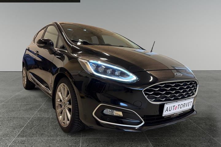 Sort Ford Fiesta fra 2018