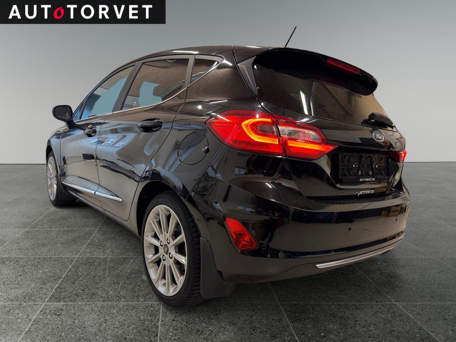 Sort Ford Fiesta fra 2018