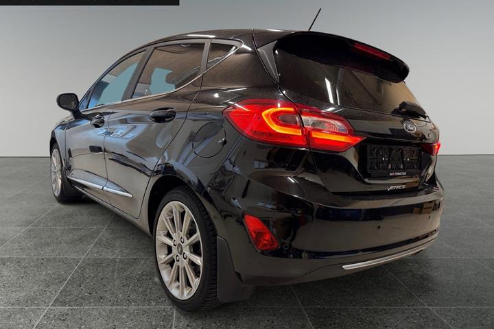 Sort Ford Fiesta fra 2018