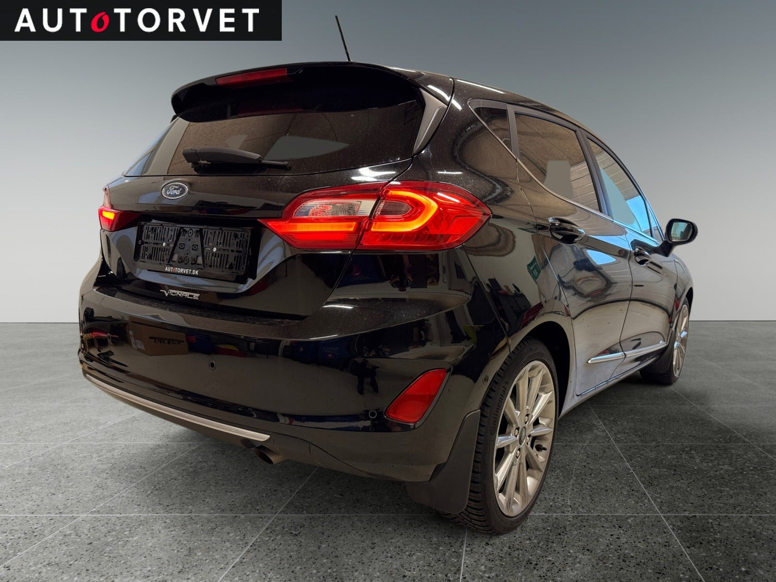 Sort Ford Fiesta fra 2018