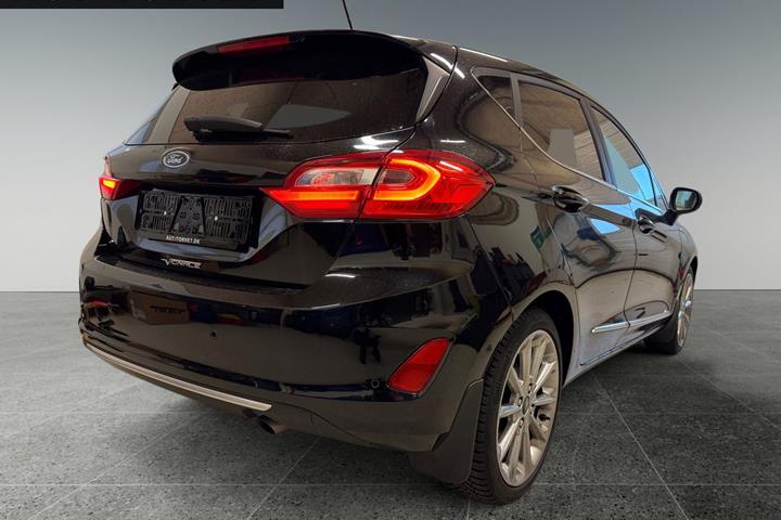 Sort Ford Fiesta fra 2018