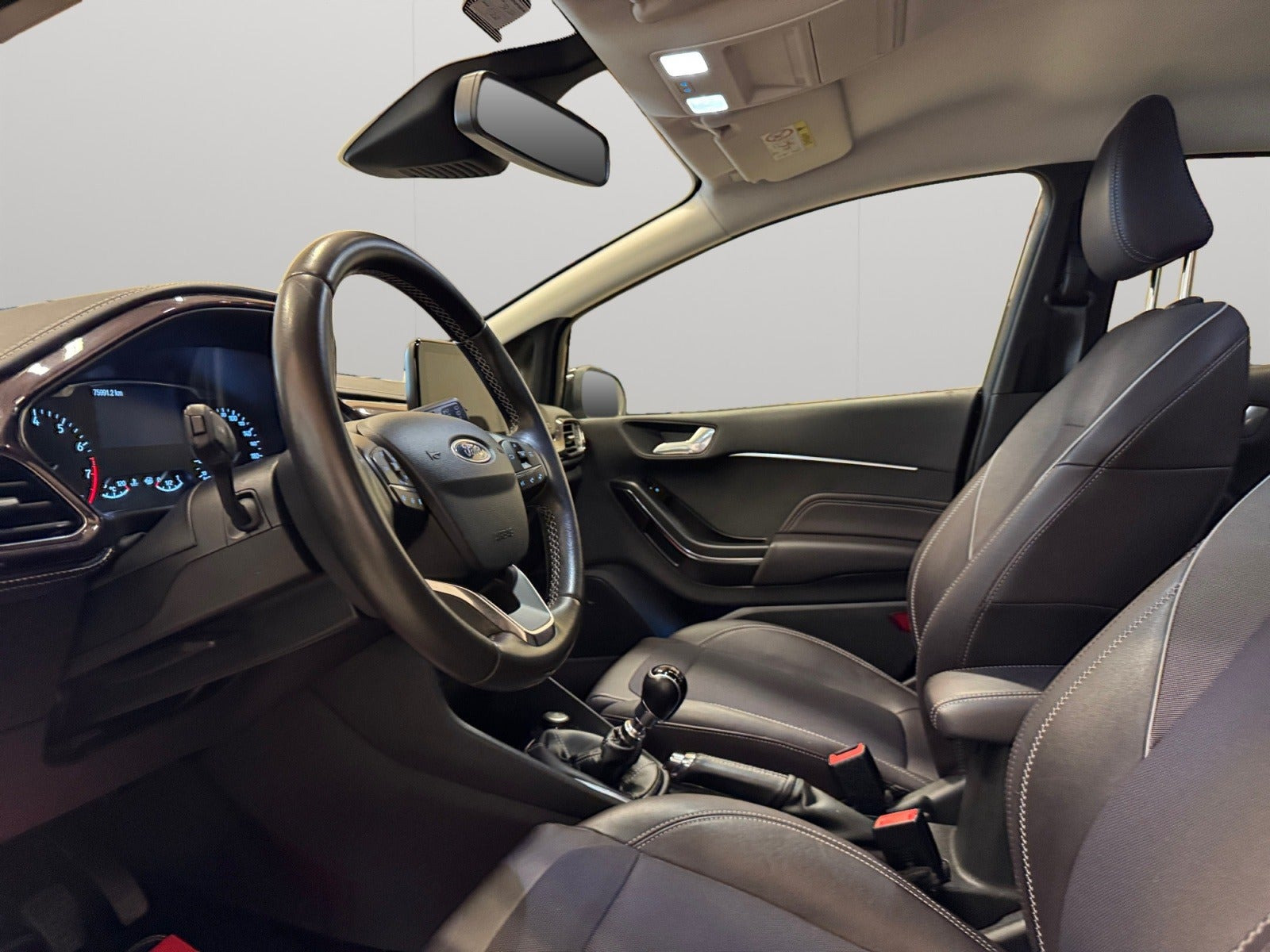Sort Ford Fiesta fra 2018