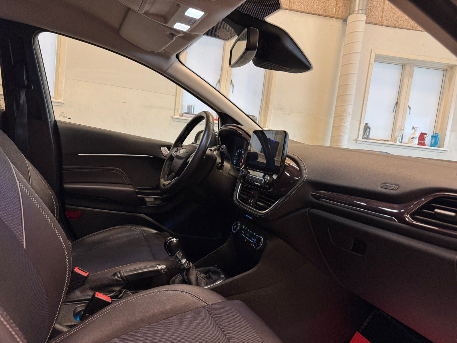 Sort Ford Fiesta fra 2018