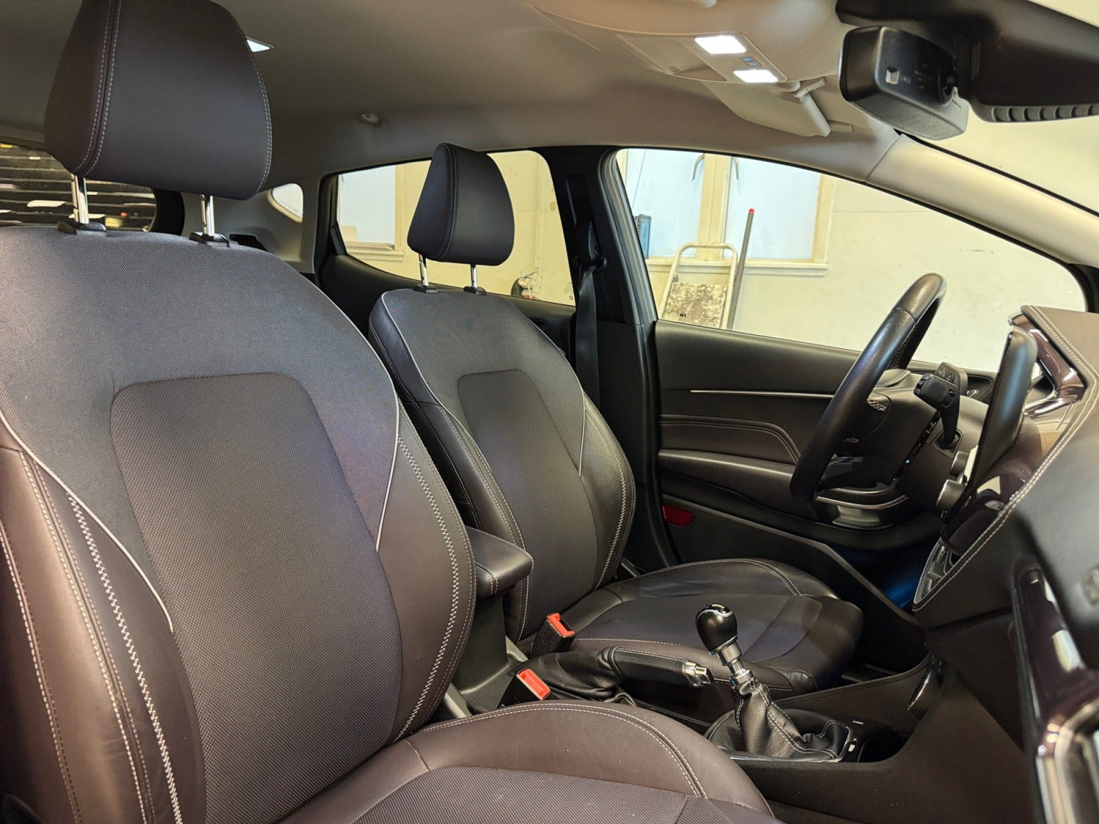 Sort Ford Fiesta fra 2018