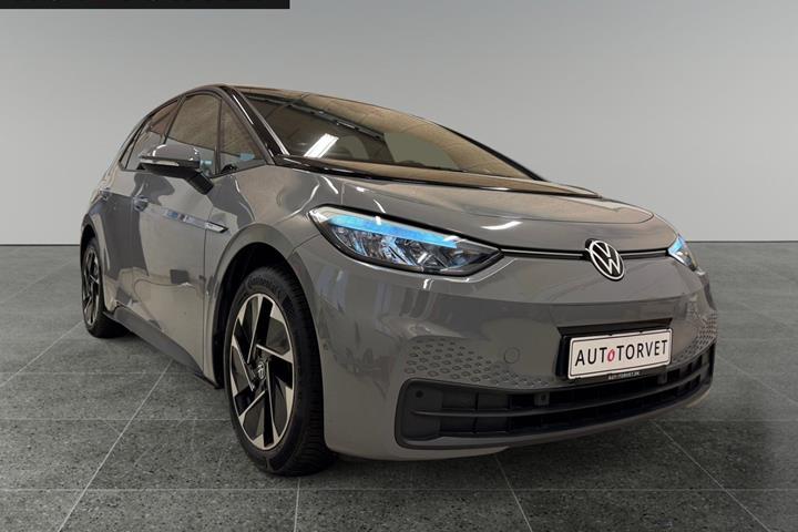 Grå VW ID.3 fra 2023