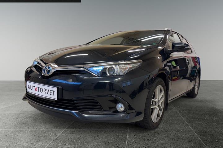 Blå Toyota Auris fra 2016