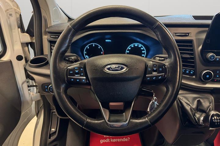 Hvid Ford Transit Custom 280 L1 fra 2020