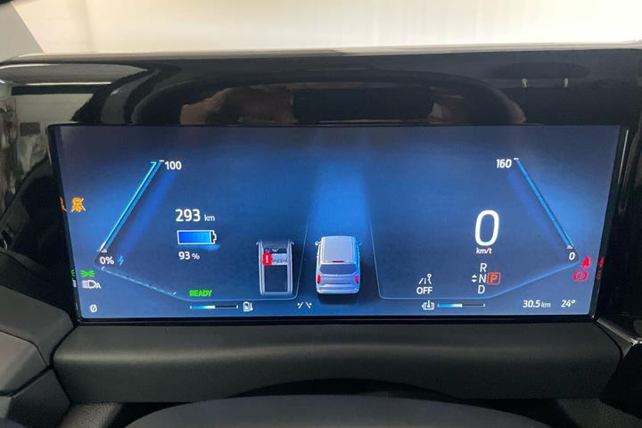 Hvid Ford E-Transit Custom 320 L1 fra 2026