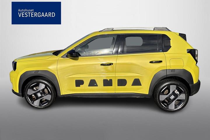 Gul Fiat Grande Panda fra 2025