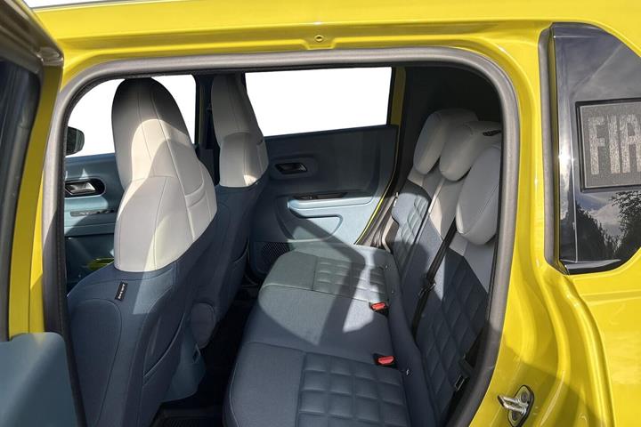 Gul Fiat Grande Panda fra 2025