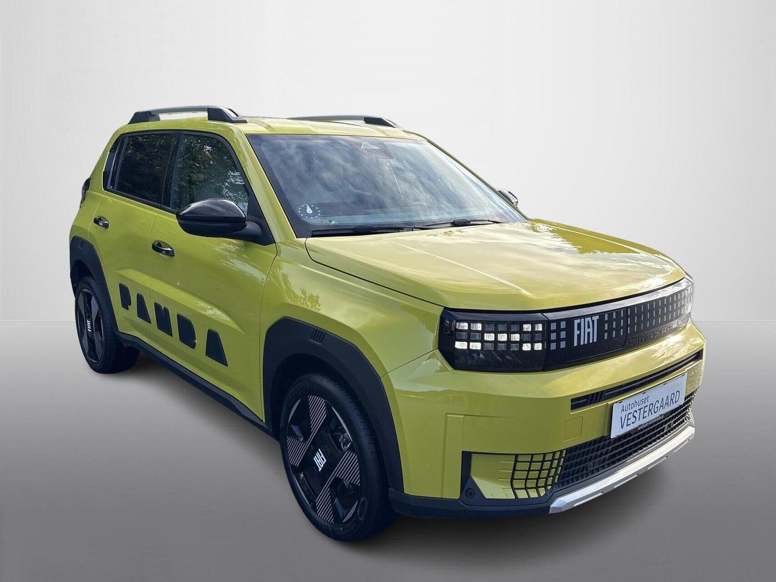 Gul Fiat Grande Panda fra 2025