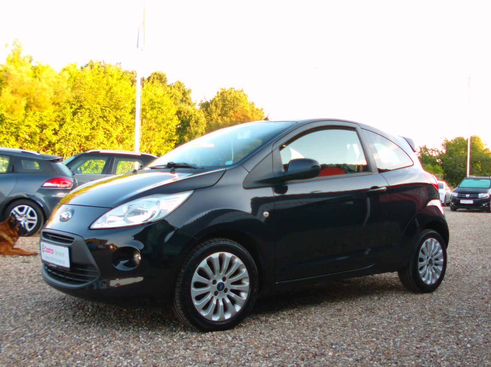 Sort Ford Ka fra 2015