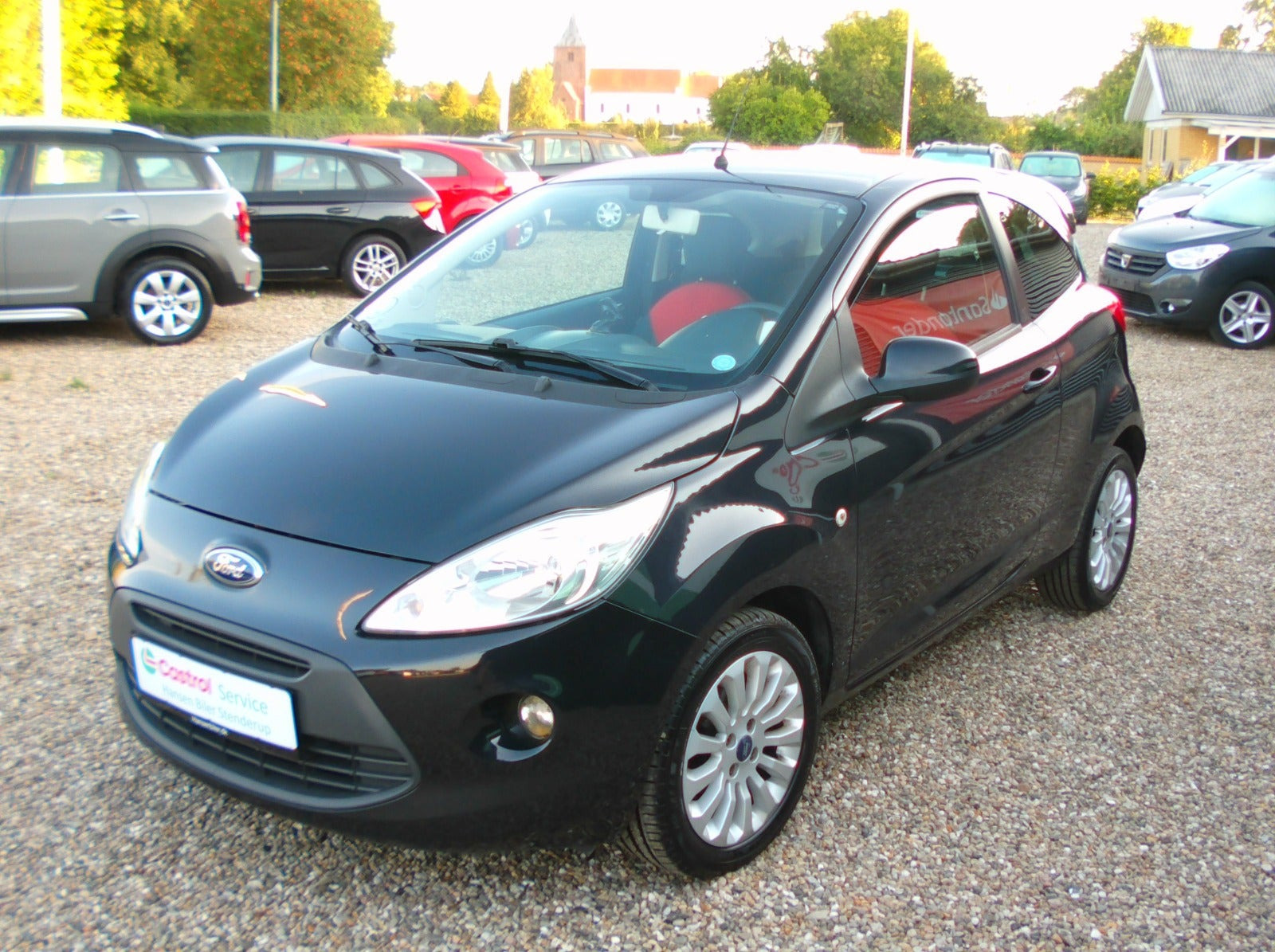 Sort Ford Ka fra 2015