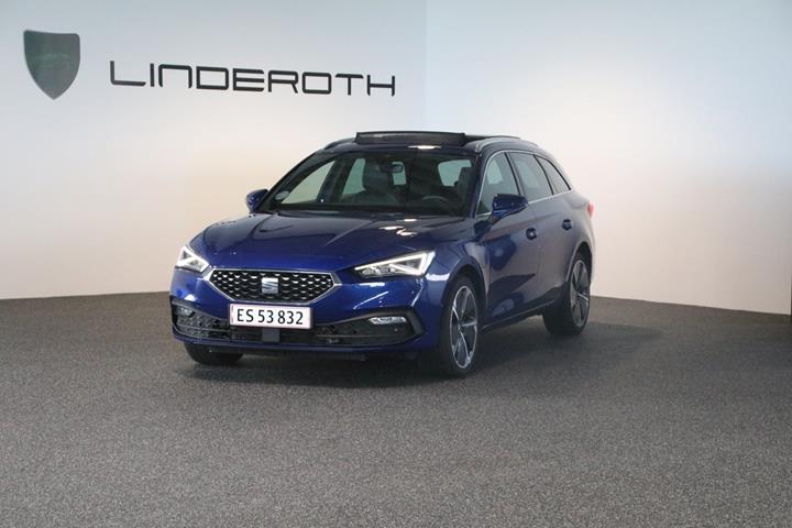 Blå Seat Leon fra 2021