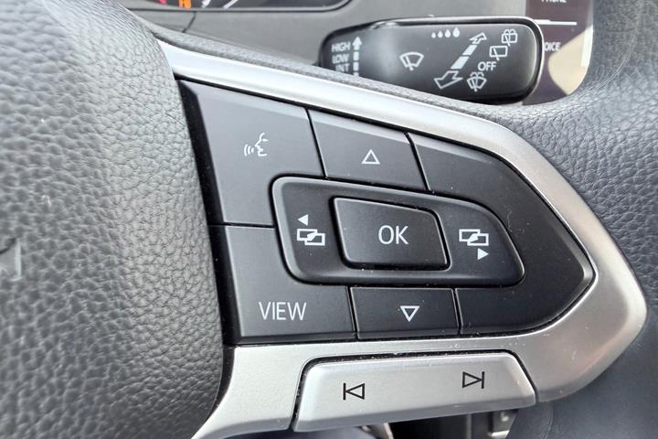 Blå VW T-Cross fra 2019