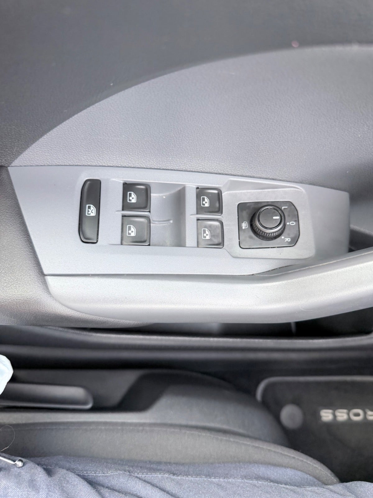 Blå VW T-Cross fra 2019