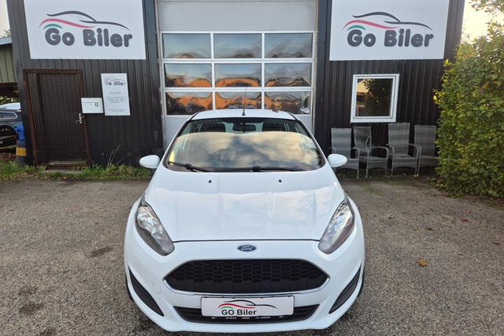 Grøn Ford Fiesta fra 2017
