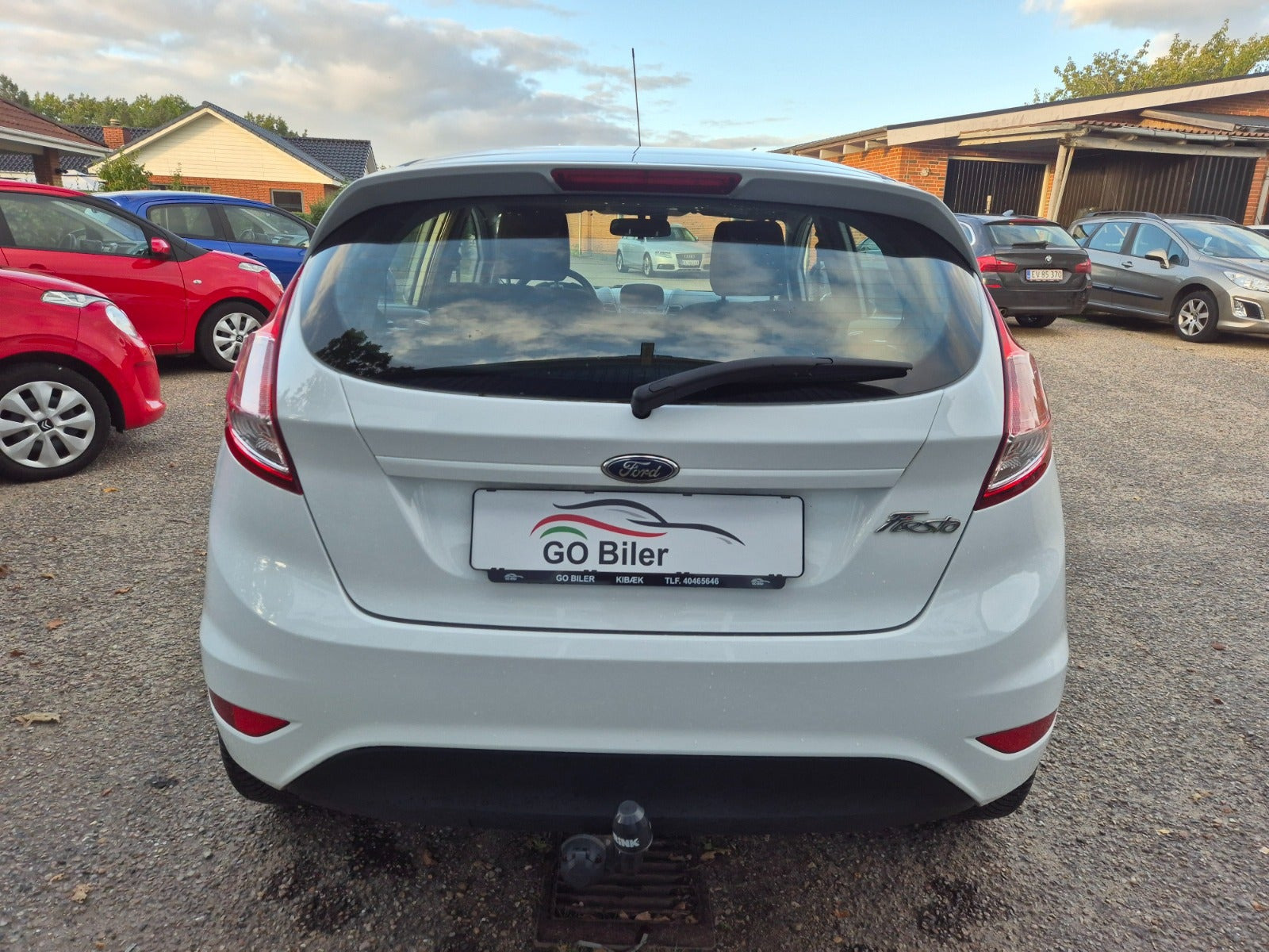 Grøn Ford Fiesta fra 2017