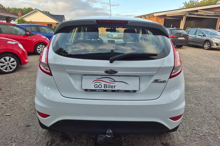 Grøn Ford Fiesta fra 2017
