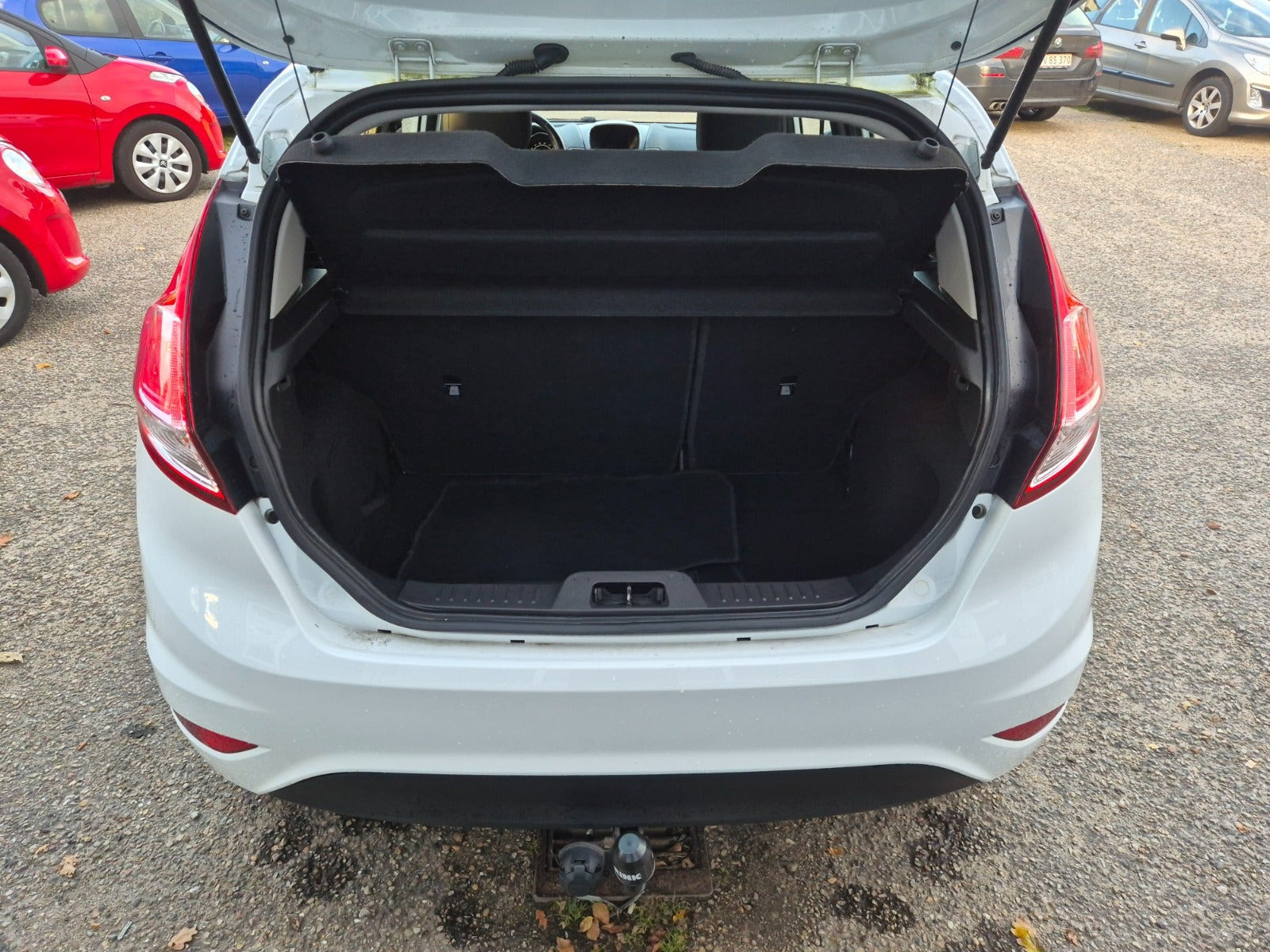 Grøn Ford Fiesta fra 2017