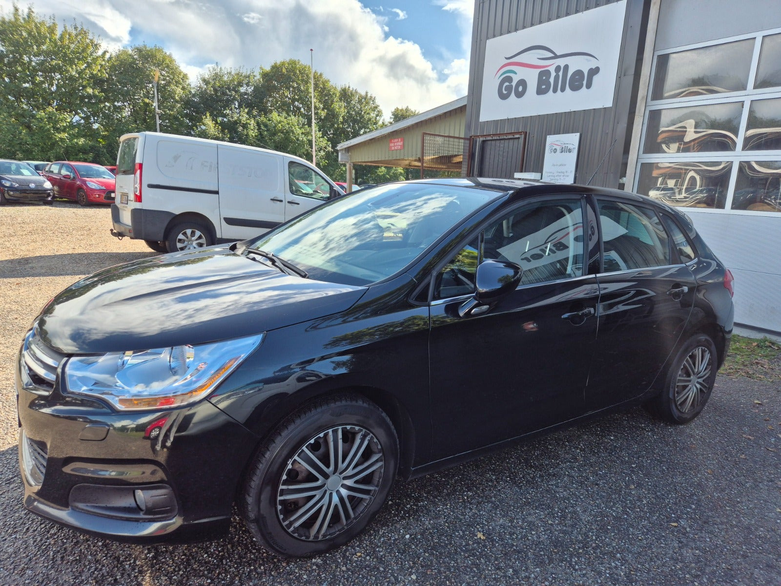 Grøn Citroën C4 fra 2012