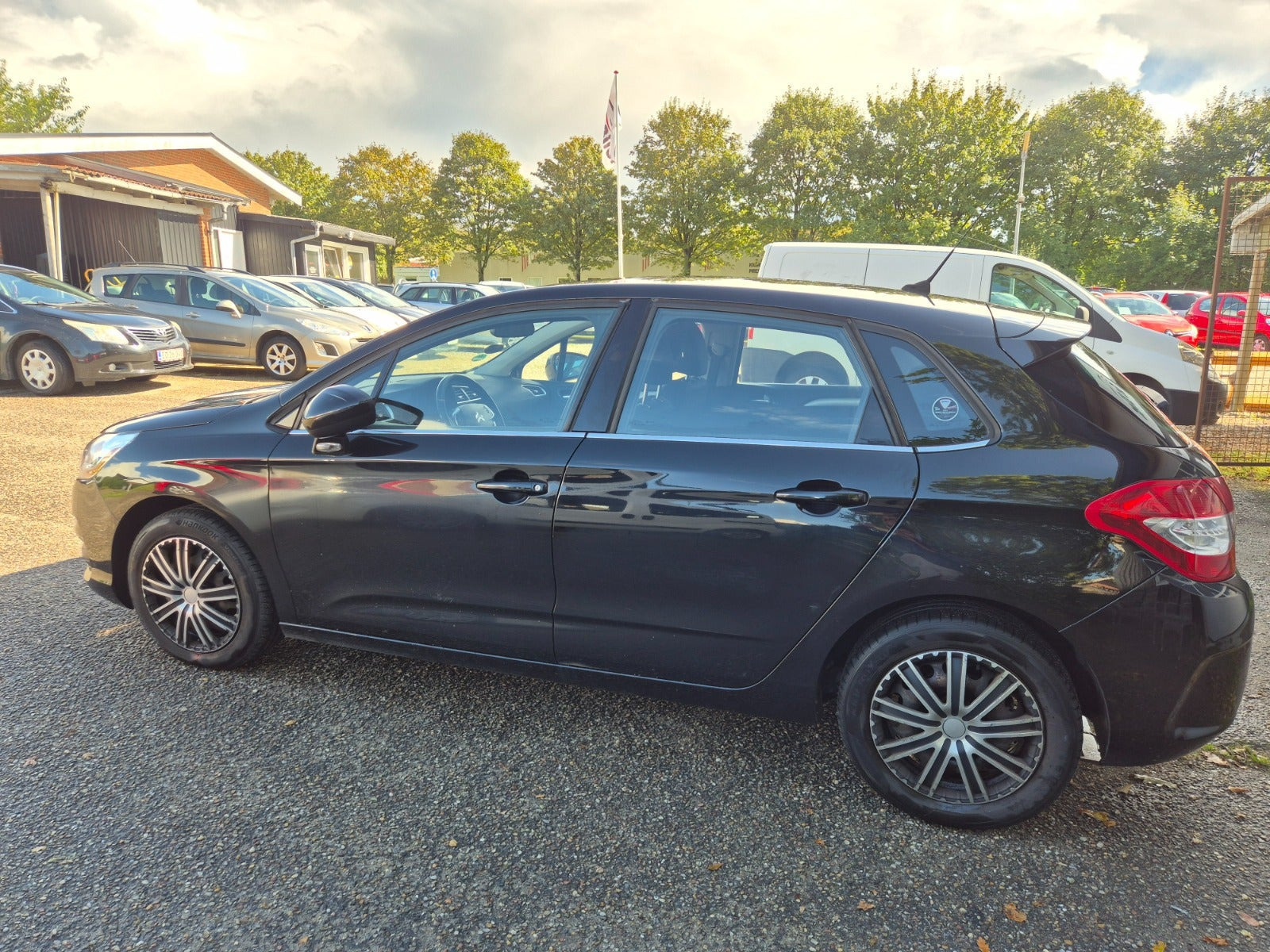 Grøn Citroën C4 fra 2012