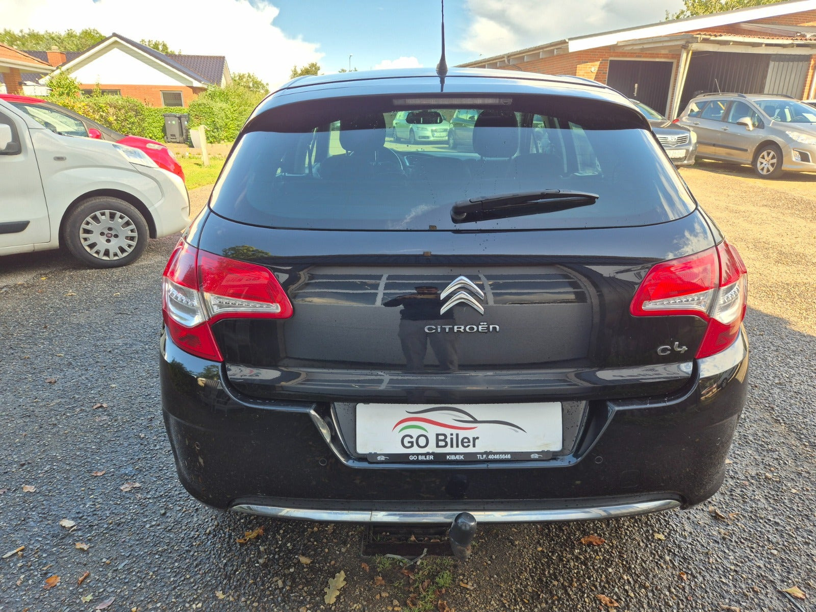 Grøn Citroën C4 fra 2012